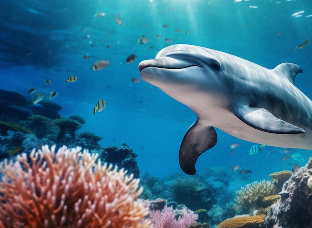 Prachtig dolfijnenzwemmen