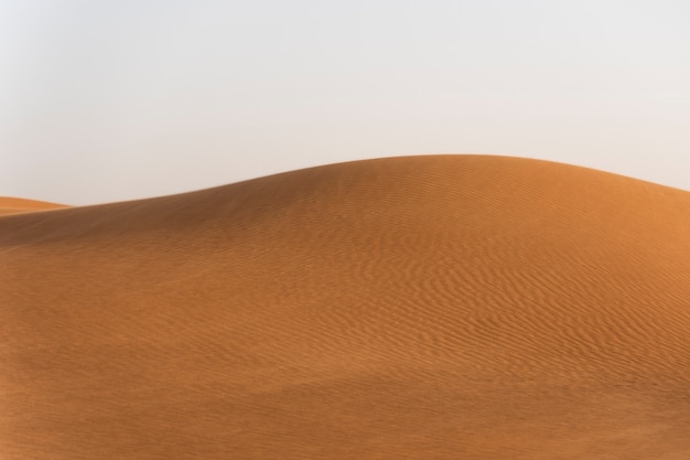 Prachtig en warm woestijnlandschap