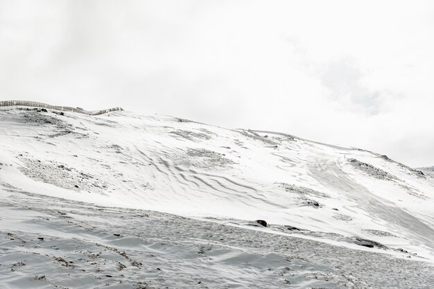 Prachtig landschap met bergen