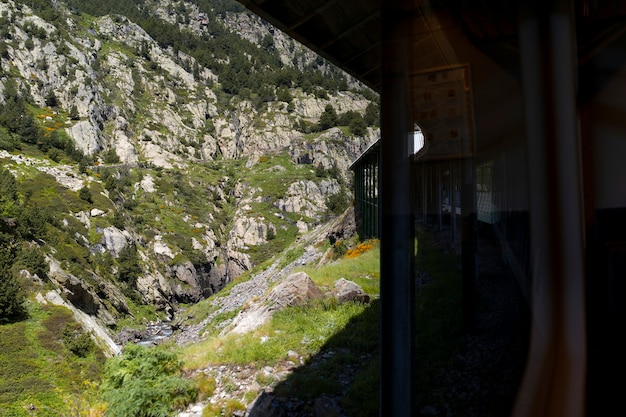 Prachtig natuur locatie uitzicht