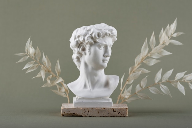 Gratis foto prachtig romeins beeldhouwwerk