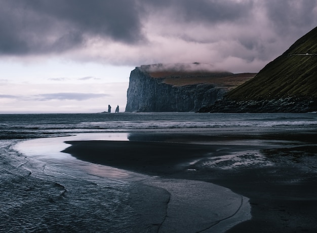 Prachtig uitzicht op de Faeröer