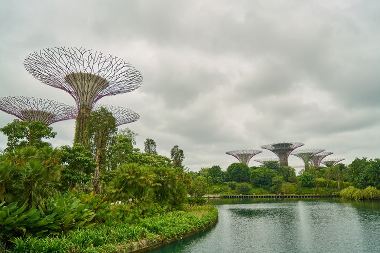 Gratis Foto prachtige botanische mijlpaal modern complex