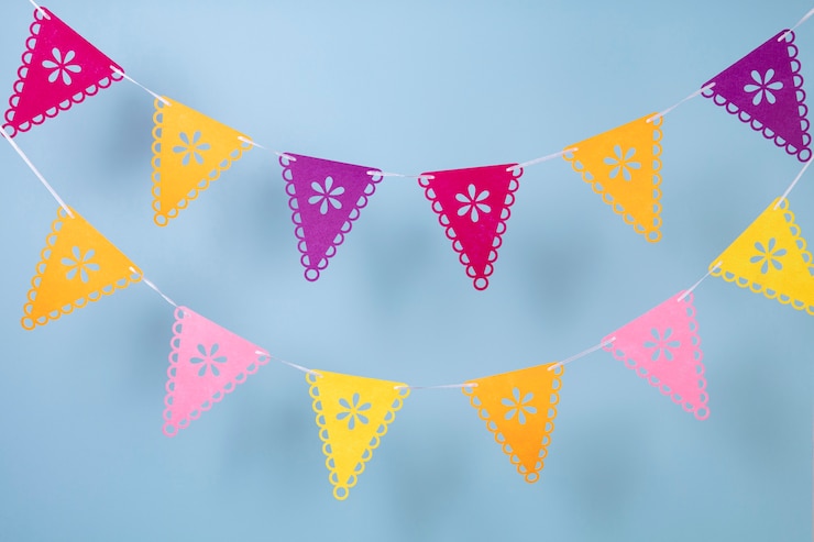 Gratis Foto prachtige mexicaanse feestdecoratie