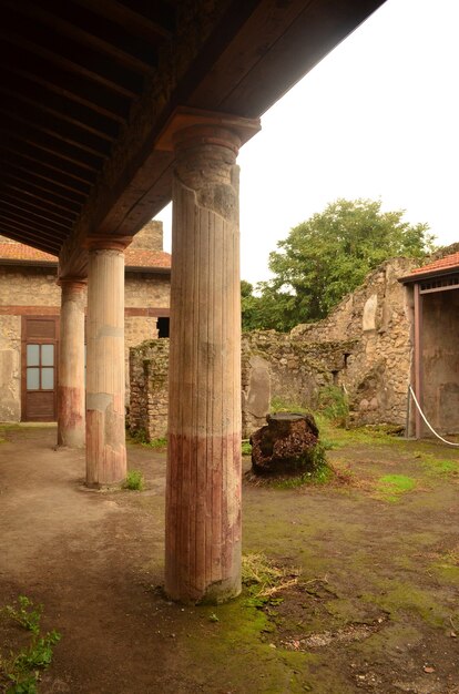 Prachtige stad Pompeii bevroren in de tijd