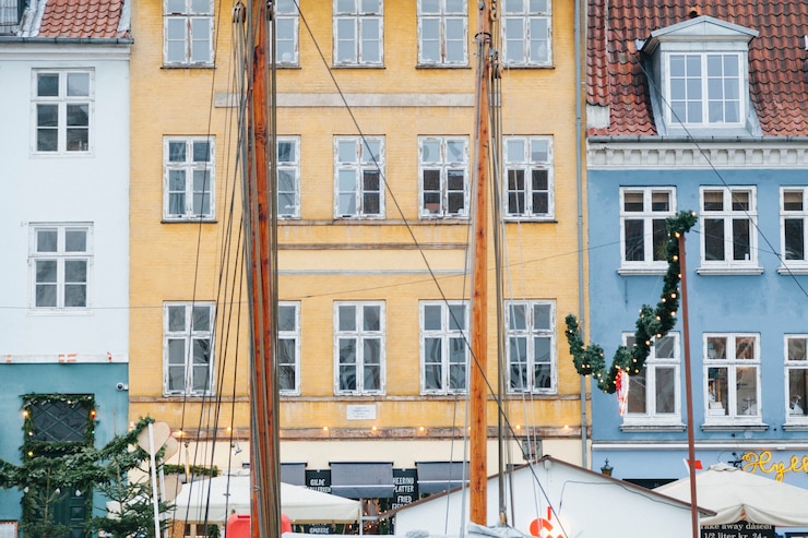 Gratis Foto prachtige stadsgebouwen buitenkant
