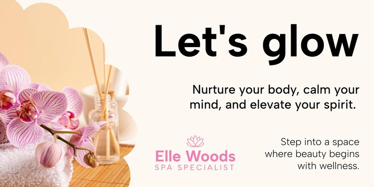 Gratis Foto professionele eenvoudige spa banner