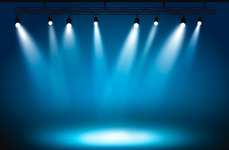 Gratis Foto projector podiumverlichting