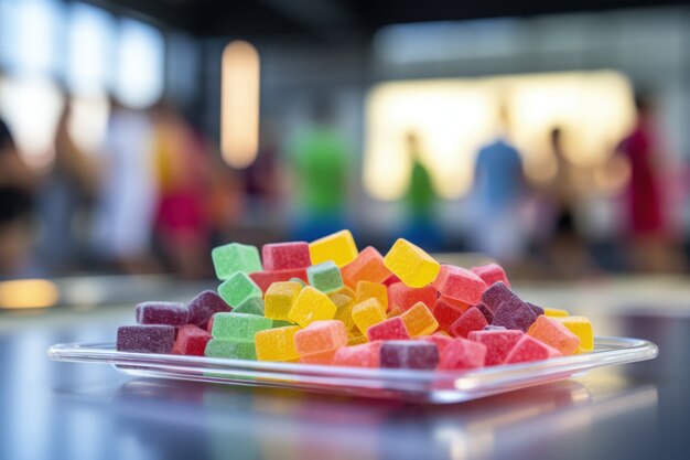 Proteïne gummy snacks voor een gezonde levensstijl