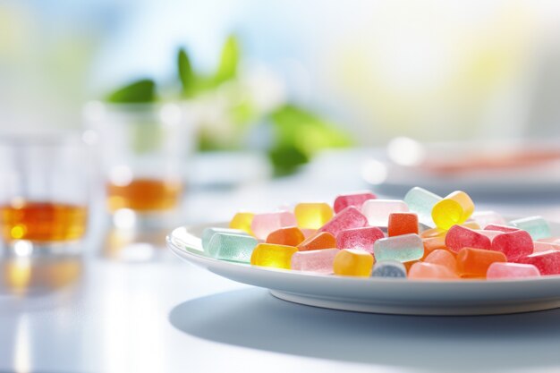 Proteïne gummy snacks voor een gezonde levensstijl