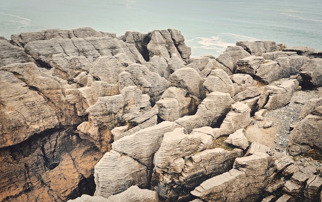 Punakaiki, Westkust, Zuidereiland, Nieuw-Zeeland