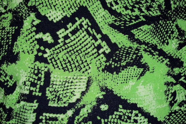 Python slang dierenprint canvas textuur of achtergrond Premium Foto