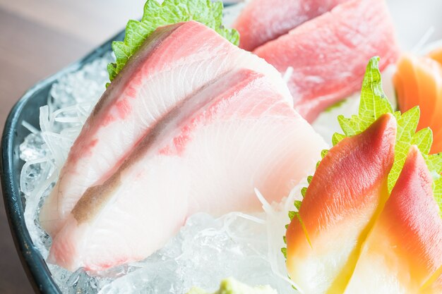 Rauwe verse sashimi