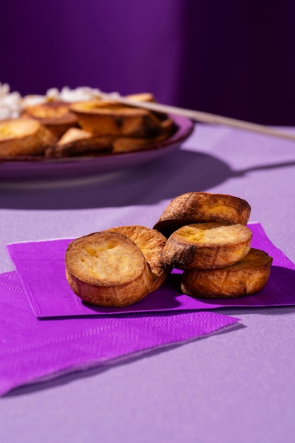 Recept voor stilleven met plantain.