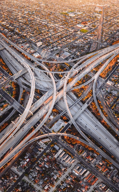 Rechter Harry Pregerson Interchange in Los Angeles