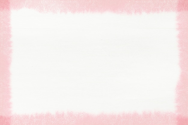 Rechthoek roze penseelstreek frame