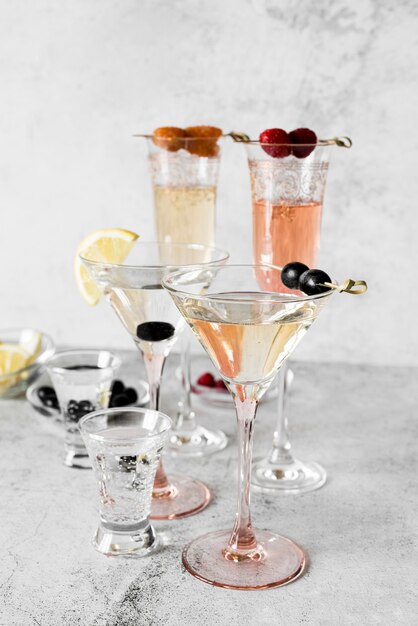 Regeling van alcoholische drankcocktails