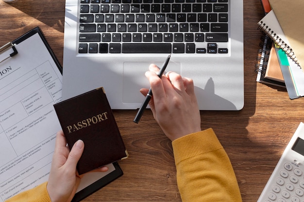 Regeling voor platliggende visumaanvraag