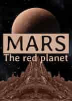 Gratis foto reis naar planeet mars concept
