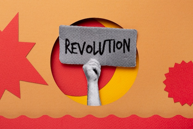 Revolutie stilleven ontwerp