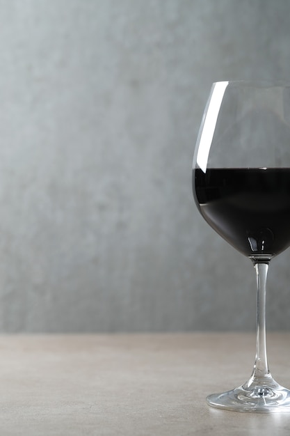Rode wijn in glas