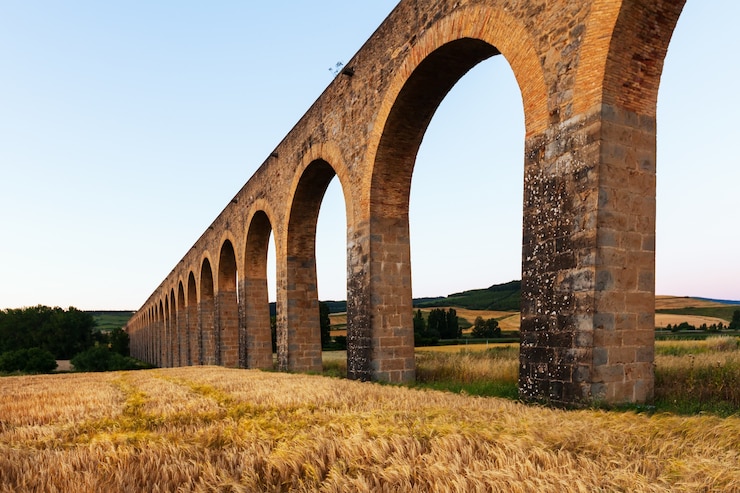 Gratis Foto romeins aquaduct in navarra
