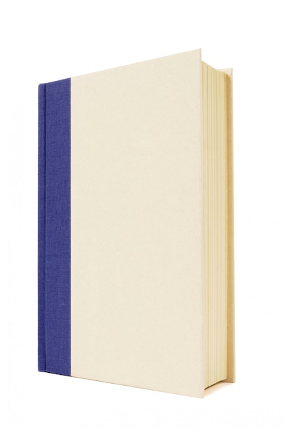 Room en blauwe hardcover boek