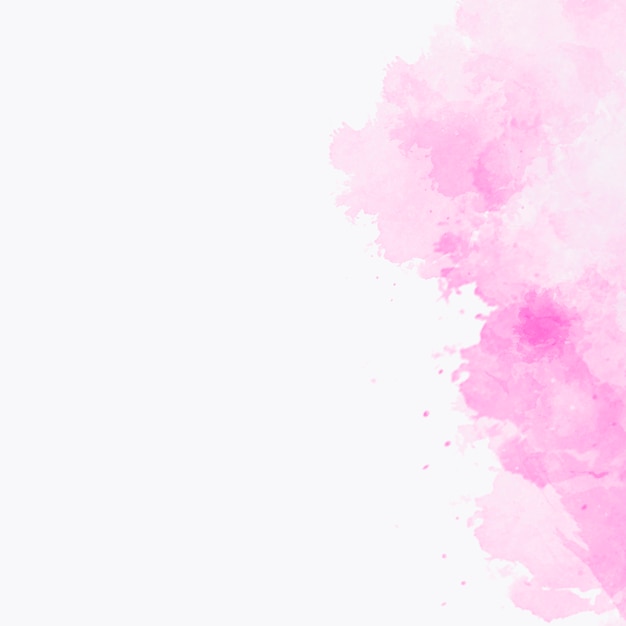 roze aquarel textuur met copyspace naar links