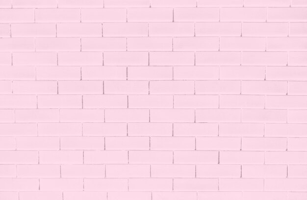 Roze bakstenen muur geweven achtergrond