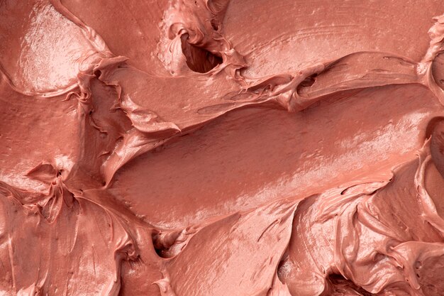 Roze glazuur textuur achtergrond close-up