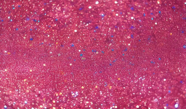 Roze glitter achtergrond met een blauwe en roze glitter achtergrond.