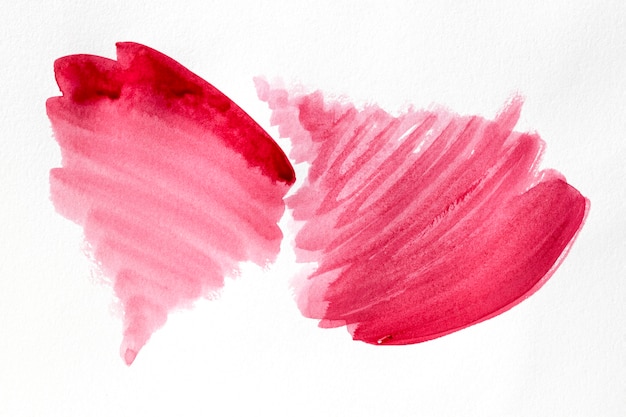 Roze verfvlekken abstract art