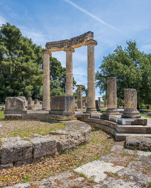 Ruïnes bij Olympia