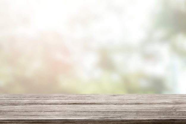 Rustieke houten plank op de achtergrond van het natuurproduct