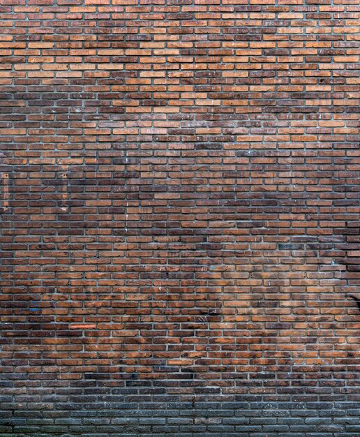 Rustieke kopie ruimte bakstenen muur achtergrond