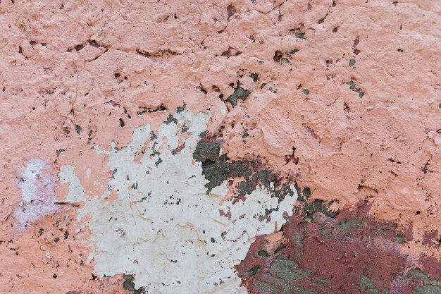 Ruw cementoppervlak met verschillende kleuren