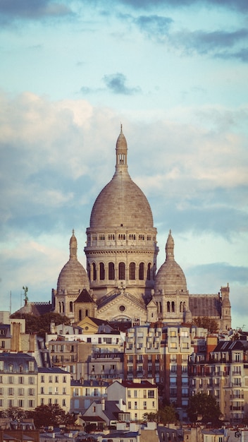 Gratis foto sacre coeur in parijs