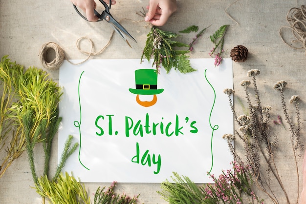 Saint Patrick Day Viering Concept