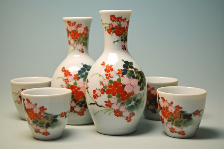 Gratis Foto sake japans drankstilleven