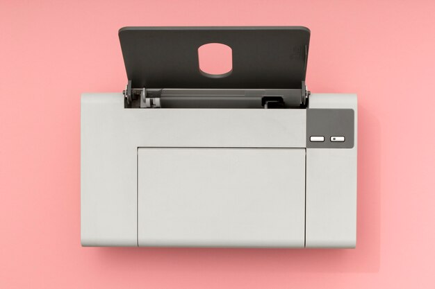 Samenstelling stillevenprinter bovenaanzicht
