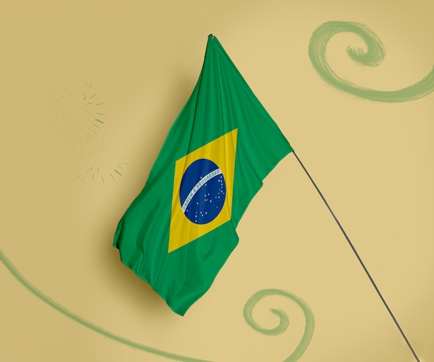 Samenstelling van de Braziliaanse vlag