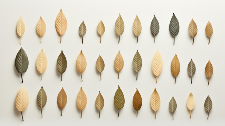 Gratis Foto samenstelling van herfstbladeren