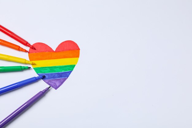 Samenstelling voor Pride en LGBTQ-gemeenschapsruimte voor tekst