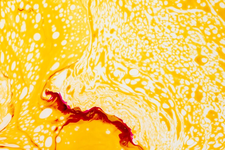 Gratis Foto sappige bierkop abstract in olie