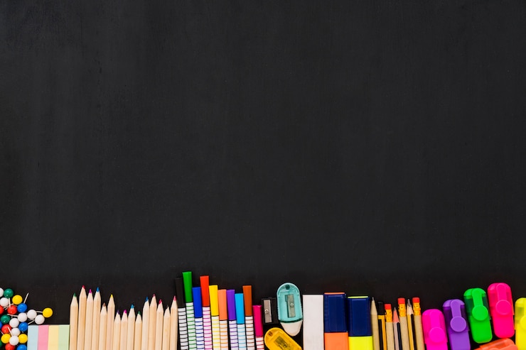 Gratis Foto school decoratie met ruimte
