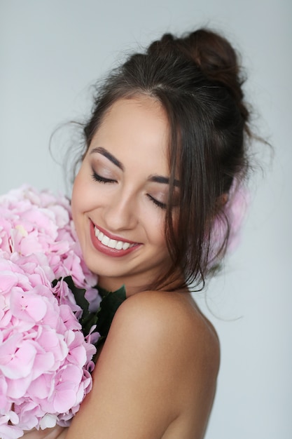 Schoonheid portret van een vrouw