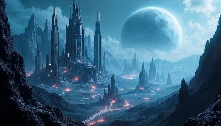 Gratis Foto sci-fi fantasie landschap