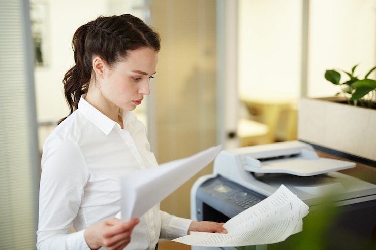 Gratis Foto secretaris op het werk