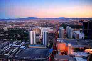 Gratis foto skyline van las vegas