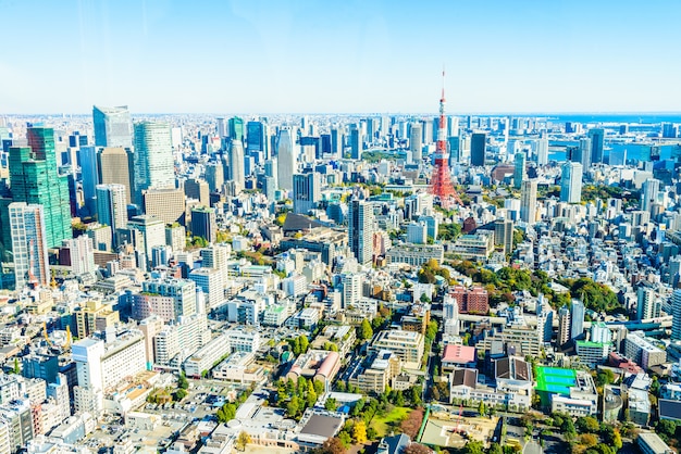 Skyline van tokio skyline